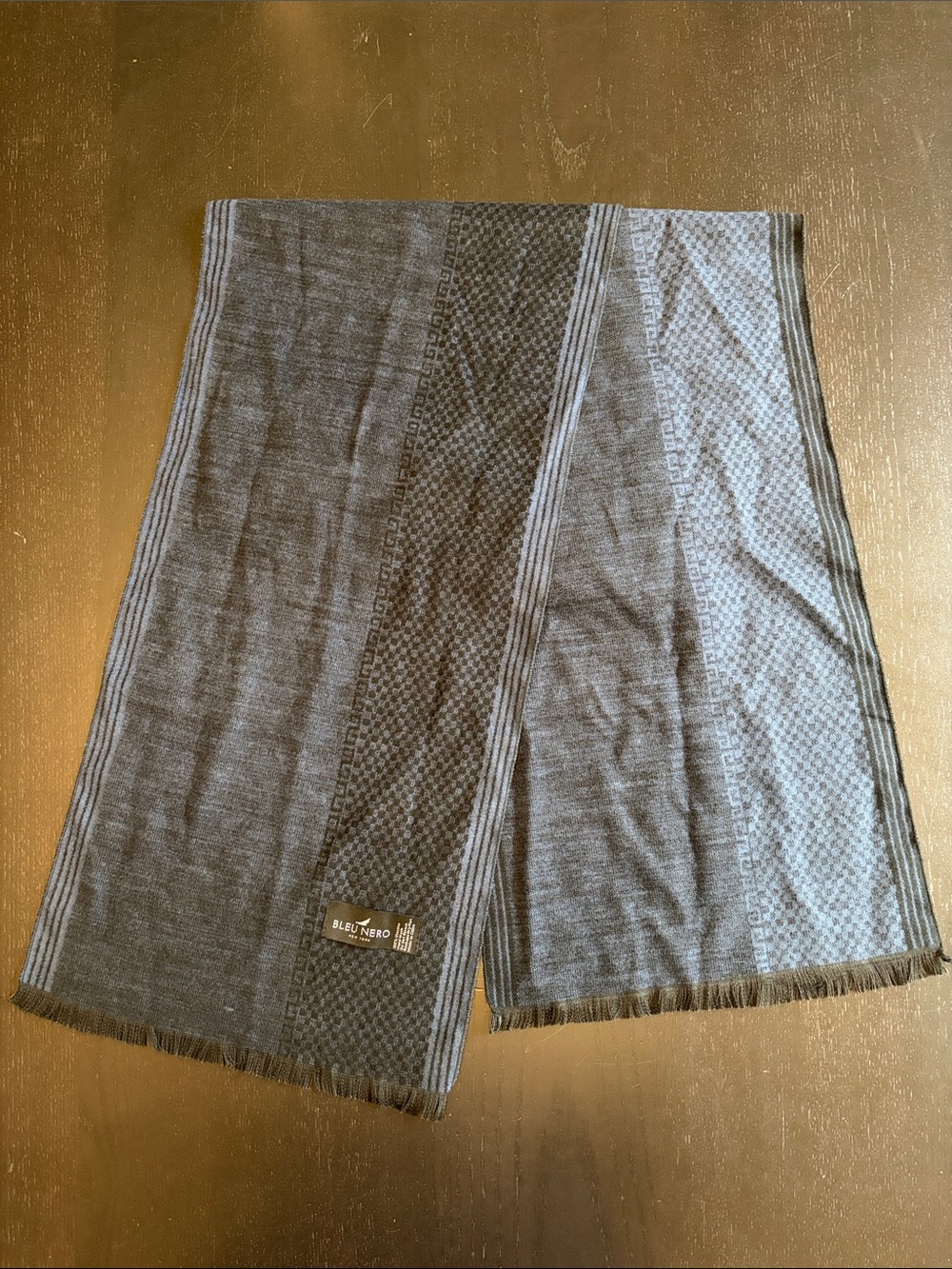 Bleu Nero Men’s Vicose Scarf